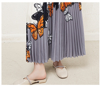 Original Quality Skirt Two-piece Pleated