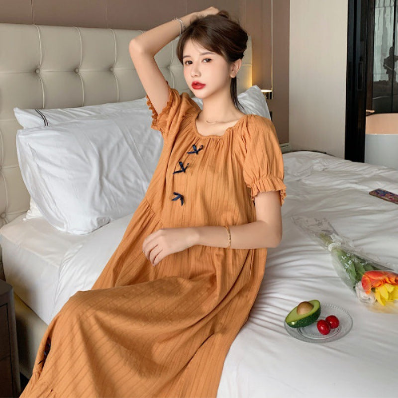 Sexy Pure Style Nightdress For Women Summer