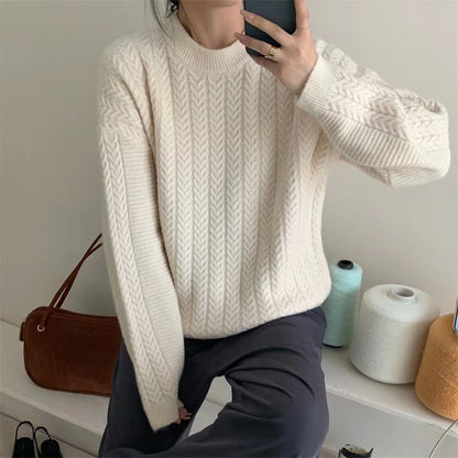 Retro Lazy Women's High-end Knitwear