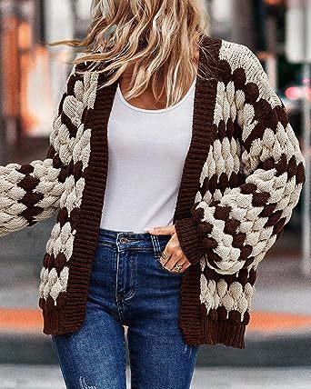 Loose Twisted Knitted Winter Sweater Coat