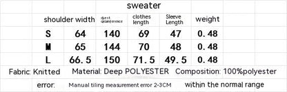 Women's Autumn And Winter Colorful Rhombus Pattern Knitted Cardigan Sweater Coat