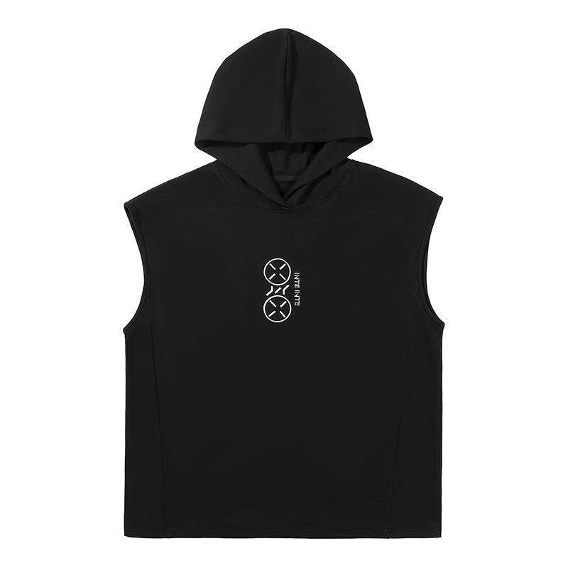 Function Wind Hooded Sleeveless Vest