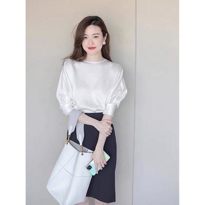 New Style Small  Suit Skirt Female Western Temperament