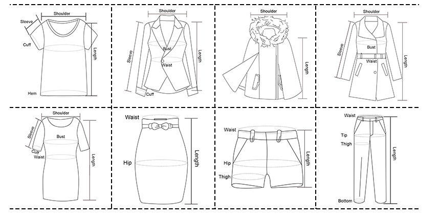 Taille transparente de fil tourné par le bas de douille courte de col rond amincissant