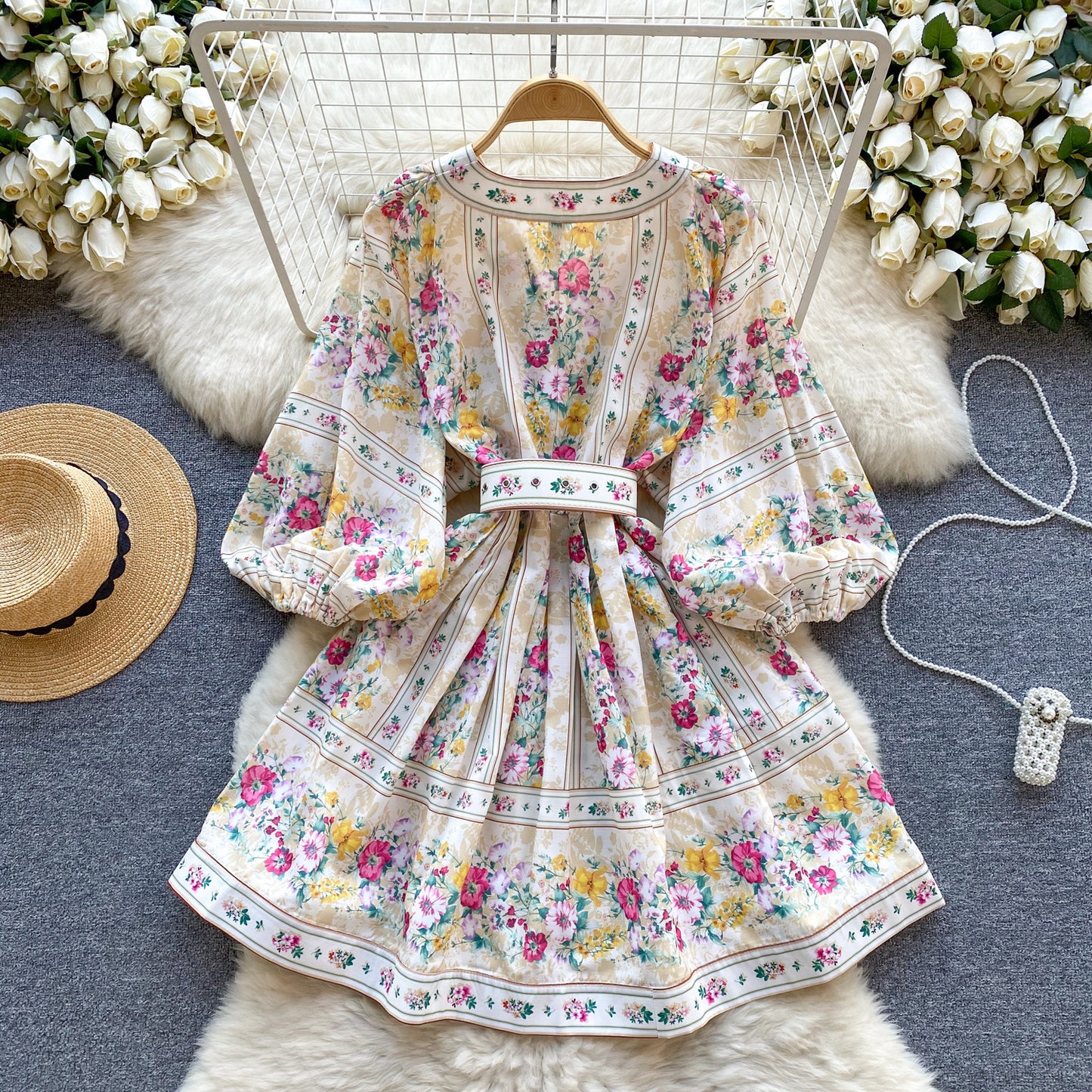 Loose Slimming And Short Temperament Dress