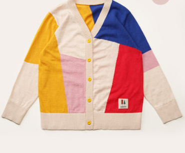 Pull tricoté pour enfants, Cardigan, vêtements de printemps et d'automne, manteau en pur coton