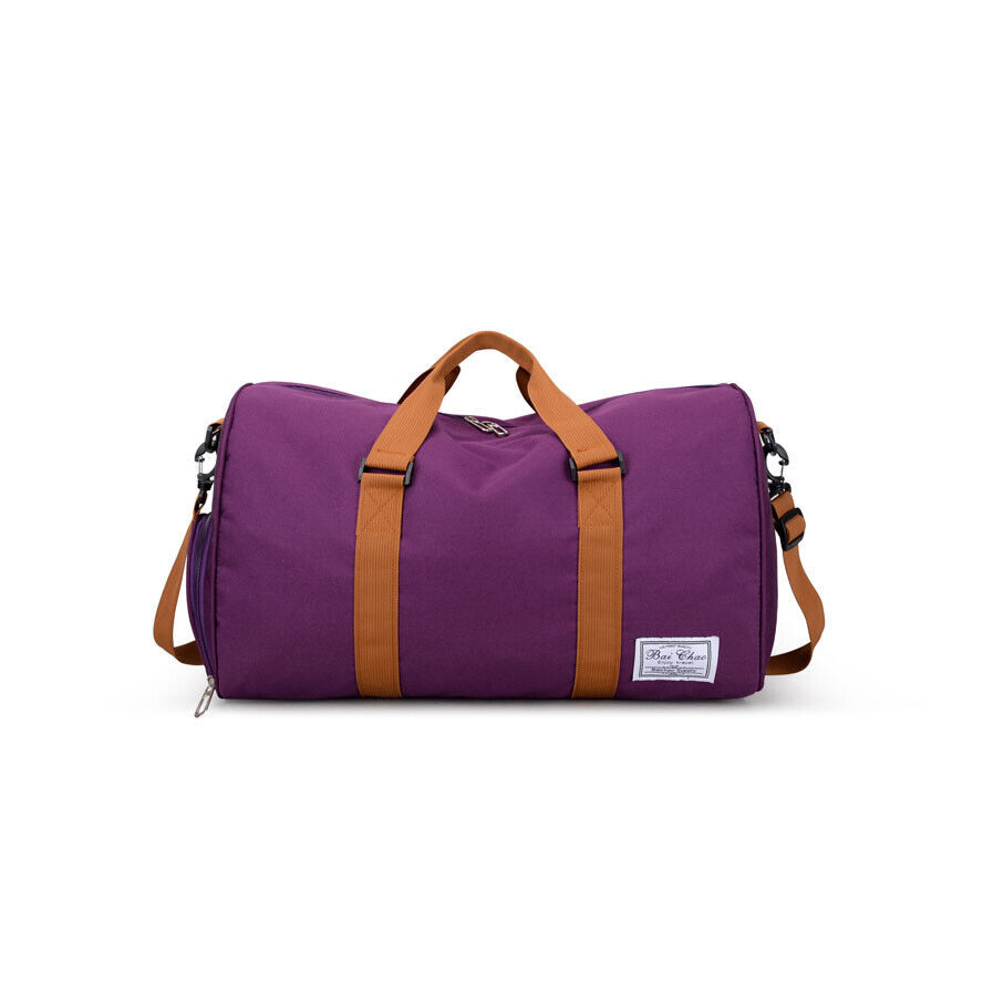 Bolsa de viaje deportiva para hombre y mujer, bolsa de lona para ocio, trabajo, gimnasio, bolsa de viaje