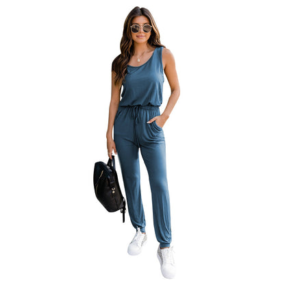 Women's Fashion Casual Loose Temperament Jumpsuit