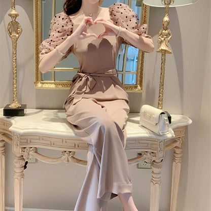 Women's Light Luxury High End Long Jumpsuit