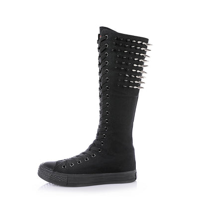 Punk Rivet Shoes All-match Lace-up