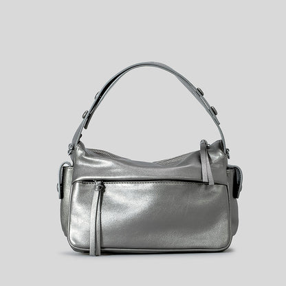 Bolso Boston de piel suave de moda para mujer