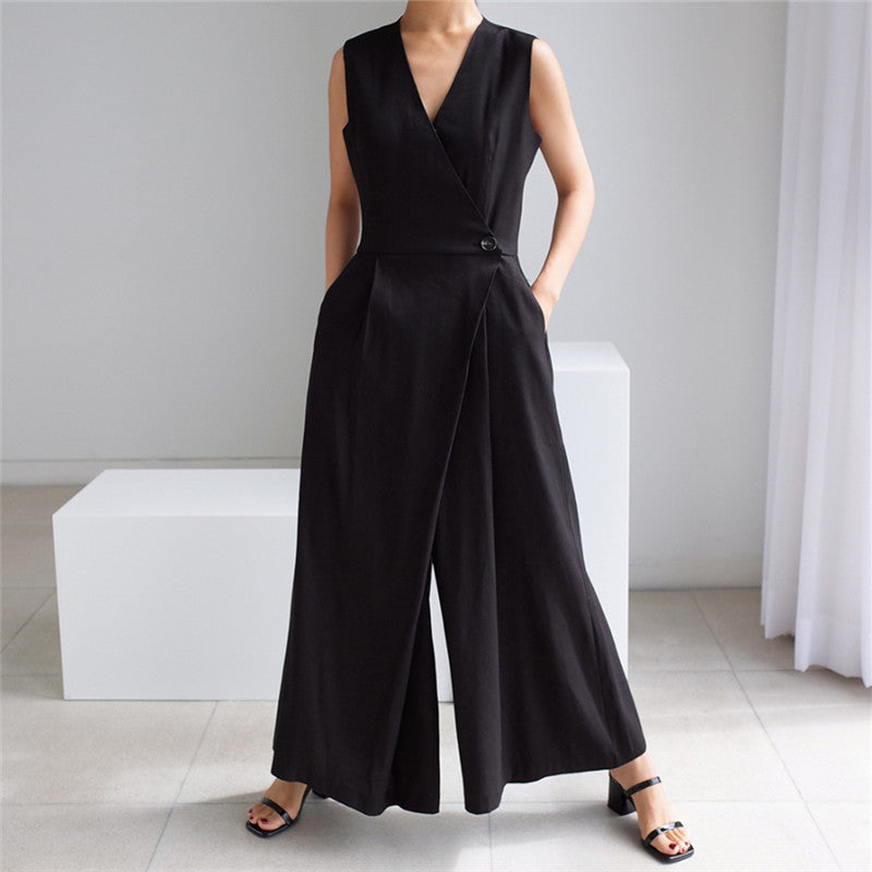 Sleeveless Fashion High Waist Slim Bodysuit