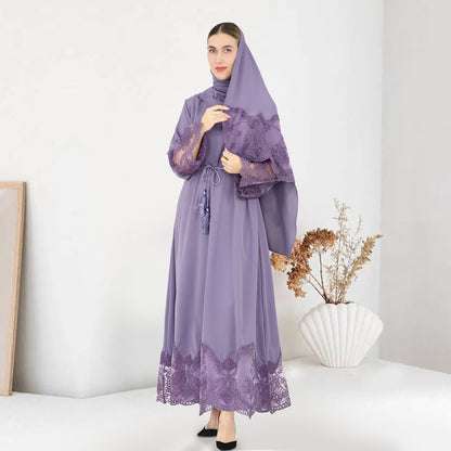 Robe de broderie gracieuse à la mode pour femmes