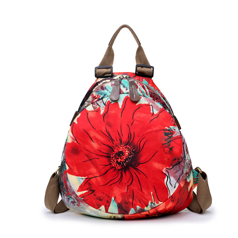 Mini mochila impermeable de tela Oxford con estampado personalizado