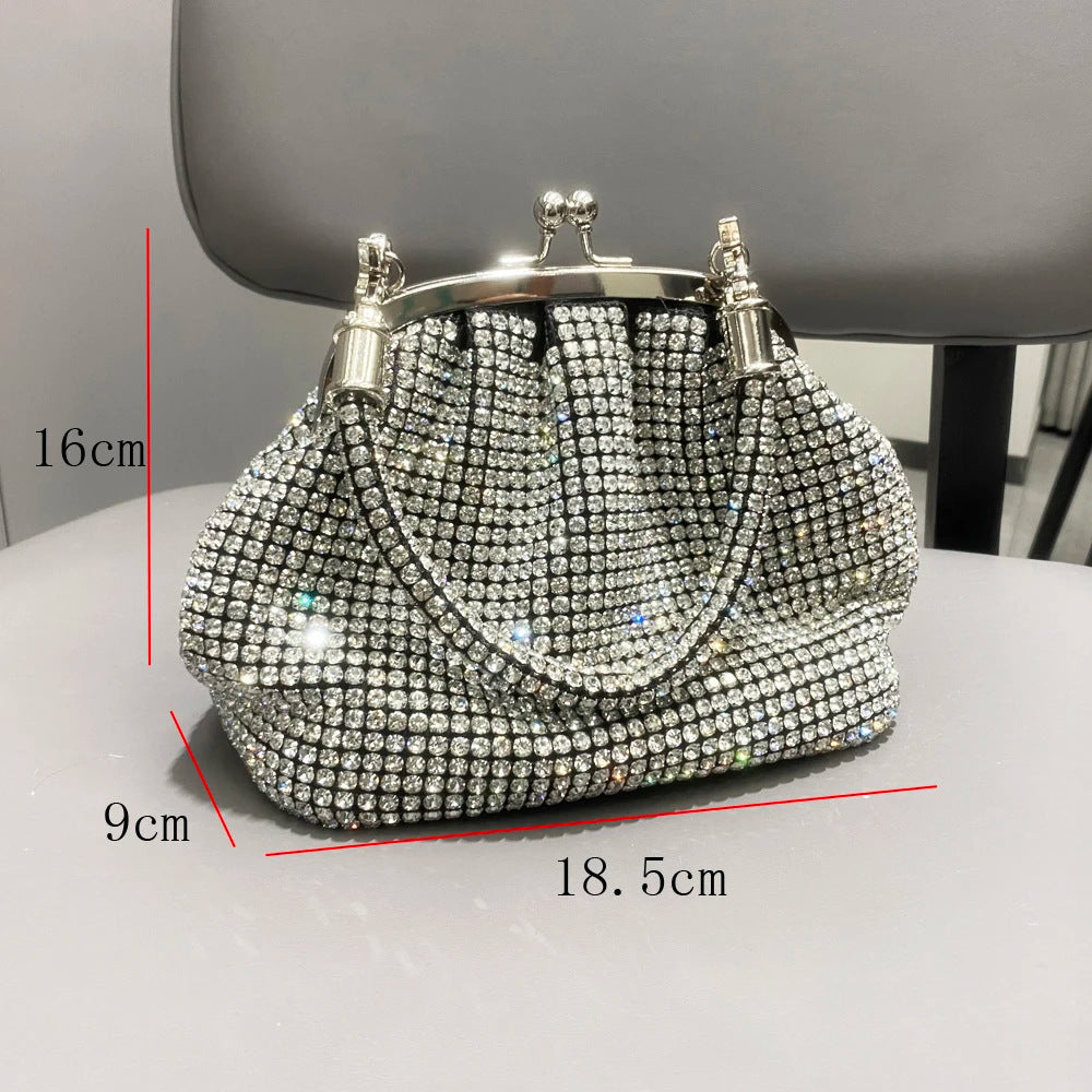 Fashion Women's Rhinestone Shoulder Messenger Bag