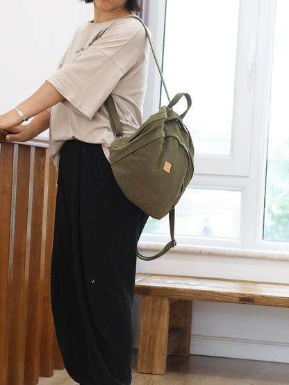 Cloth Bag Leisure Backpack Literary Simplicity