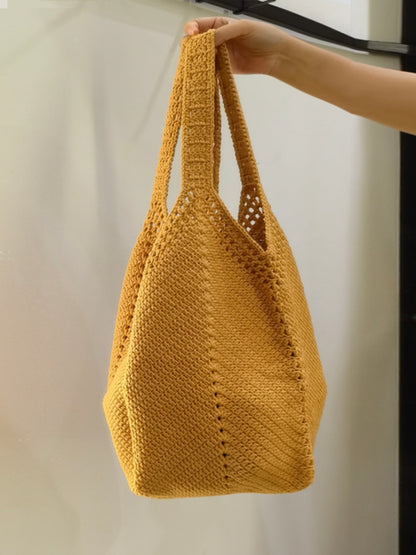 One-shoulder Crafts DIY Material Woven Bag