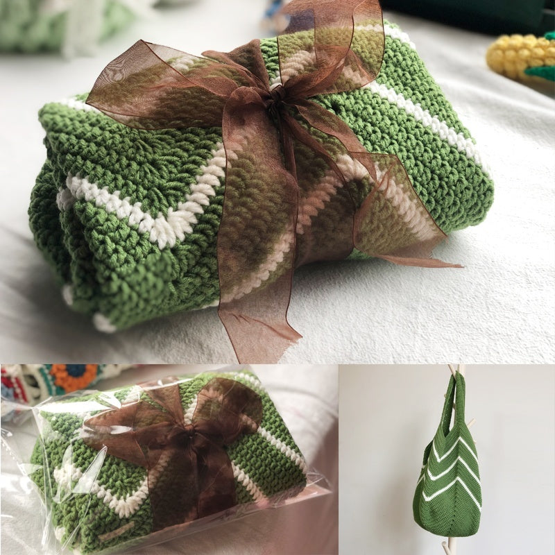 Hand-woven Vegetable Basket Bag DIY Material Package