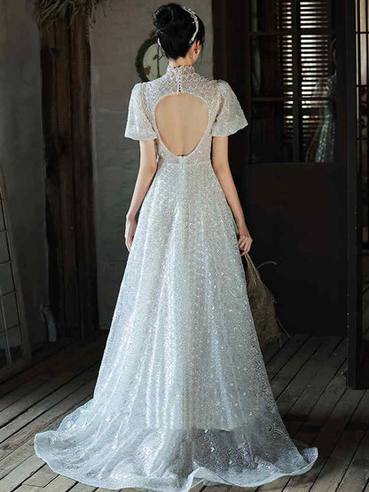 Bride Engagement Welcome Vintage Dress