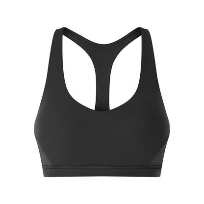 Section mince des sous-vêtements de yoga froncés sexy Deep V pour femmes