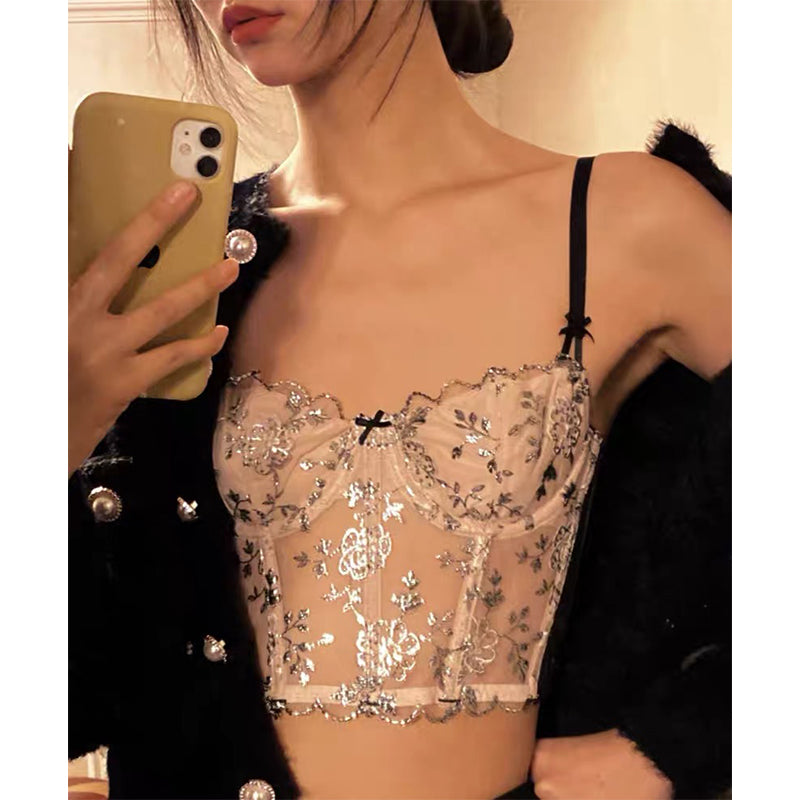 Nuevo Camisola de encaje calado de Victoria's Secret para mujer