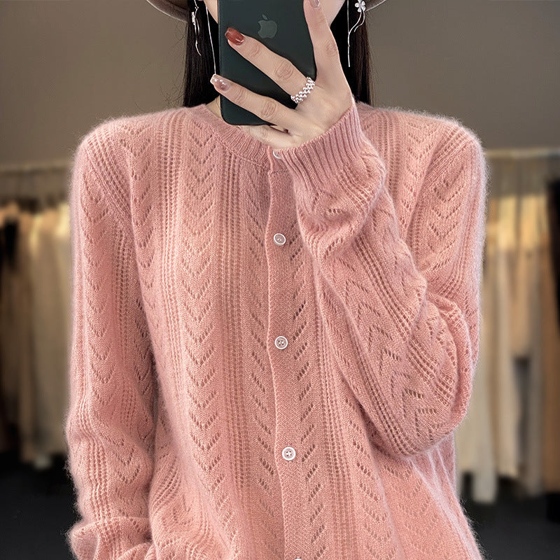 Slimming Cardigan Knitwear Loose Top Coat