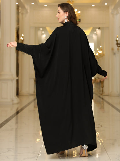 Women's Fashion Robe Batwing Sleeve Dress