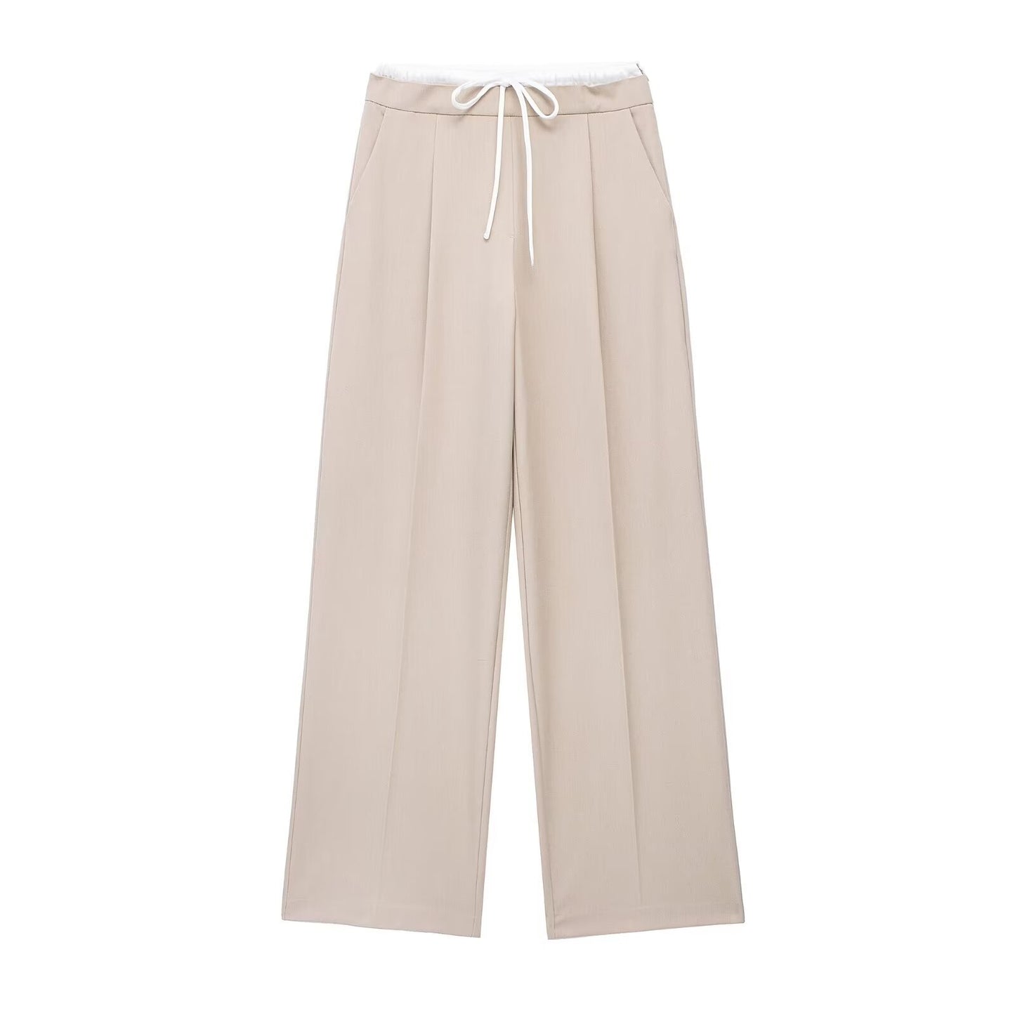 Casual Versatile High Waist Slimming Wide Leg Pants