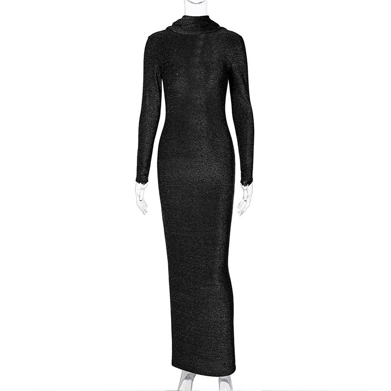 Women's Fashion Fil-Lumiere Backless Dress