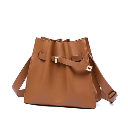 New Ladies Trendy Bucket Large-capacity Versatile Shoulder Bag