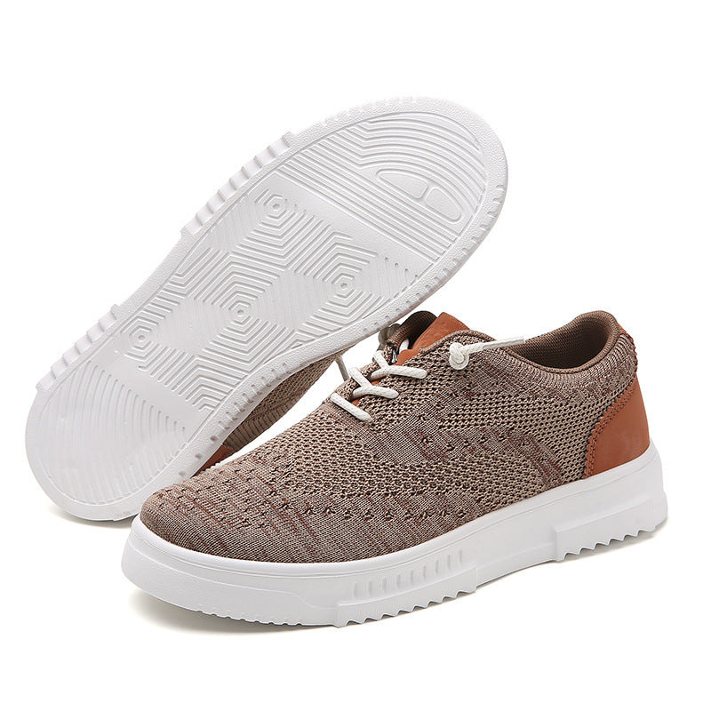 Mesh Breathable Canvas Shoes Block Couple Shoes