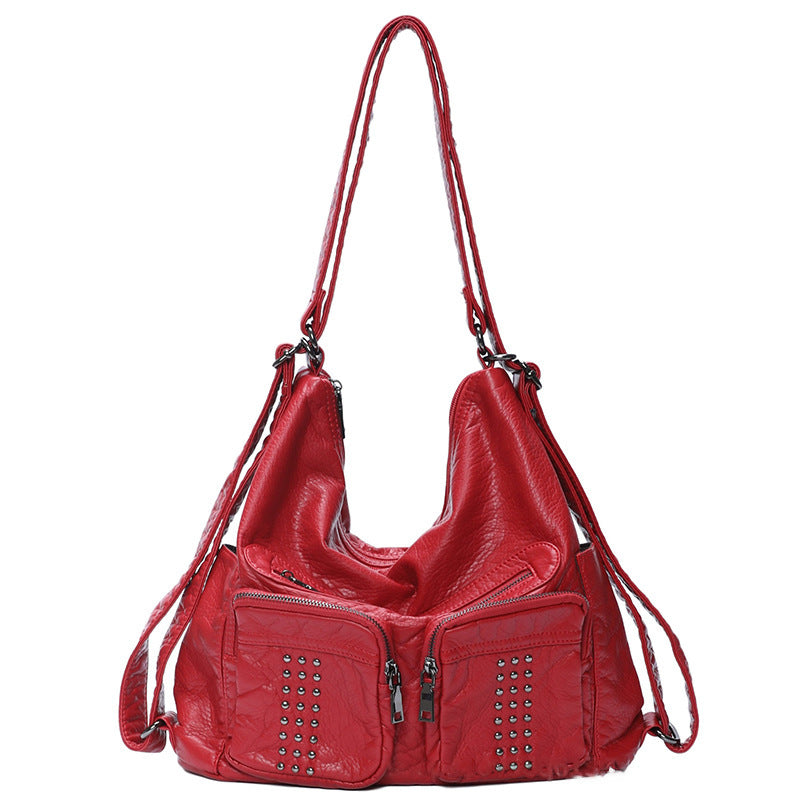 Lightweight Retro Large-capacity Crossbody Bag