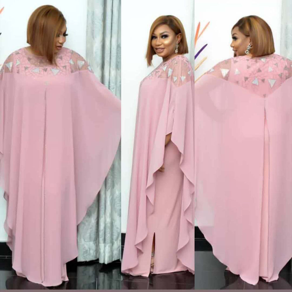 Robe grande taille de style ethnique pour femmes, mode