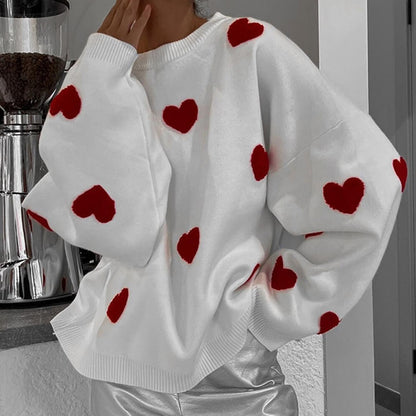 Love Sweater Femme Influenceuse en ligne