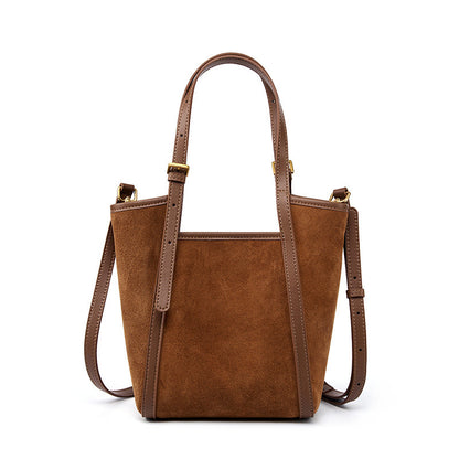 Women's Cowhide Casual Portable Messenger Bag