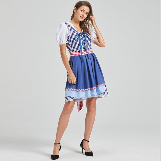 Robe rétro d’art allemand féminin