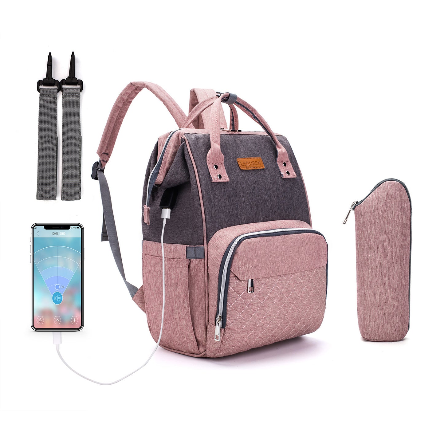 Mummy Multifunctional Large-capacity Backpack