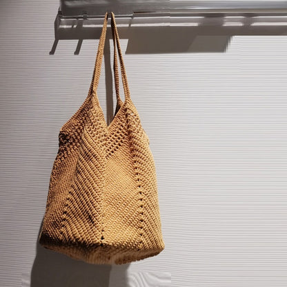 One-shoulder Crafts DIY Material Woven Bag