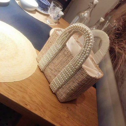 Autumn And Winter New Homemade Heavy Woven Diagonal Span Handbag