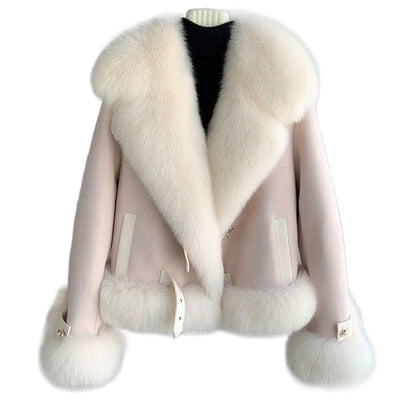 Fur Coat Women's All-match Top