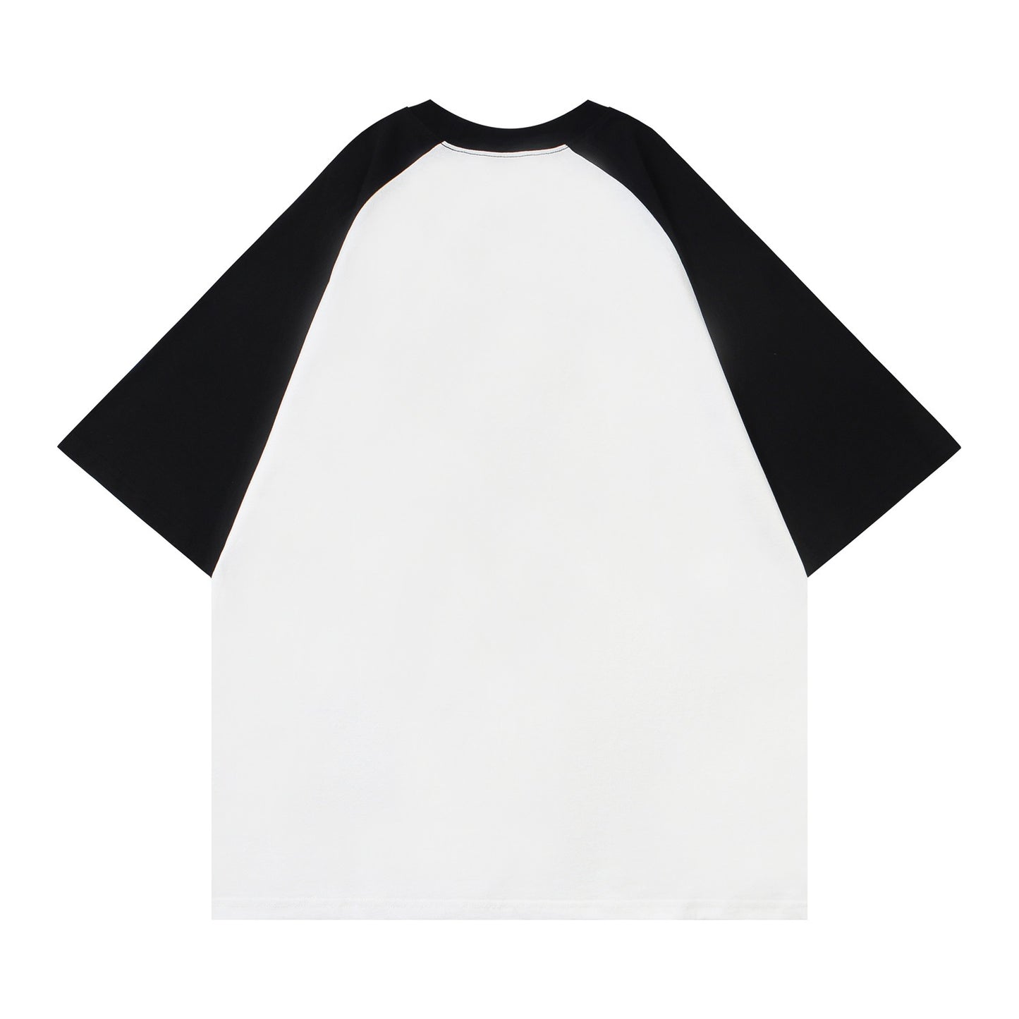 Manches courtes Raglan en pur coton pour hommes et femmes