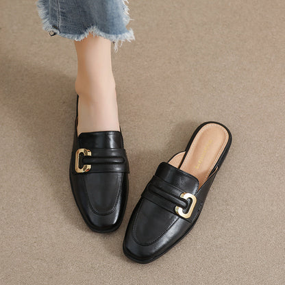 Retro Style Slip-on Women's Slippers