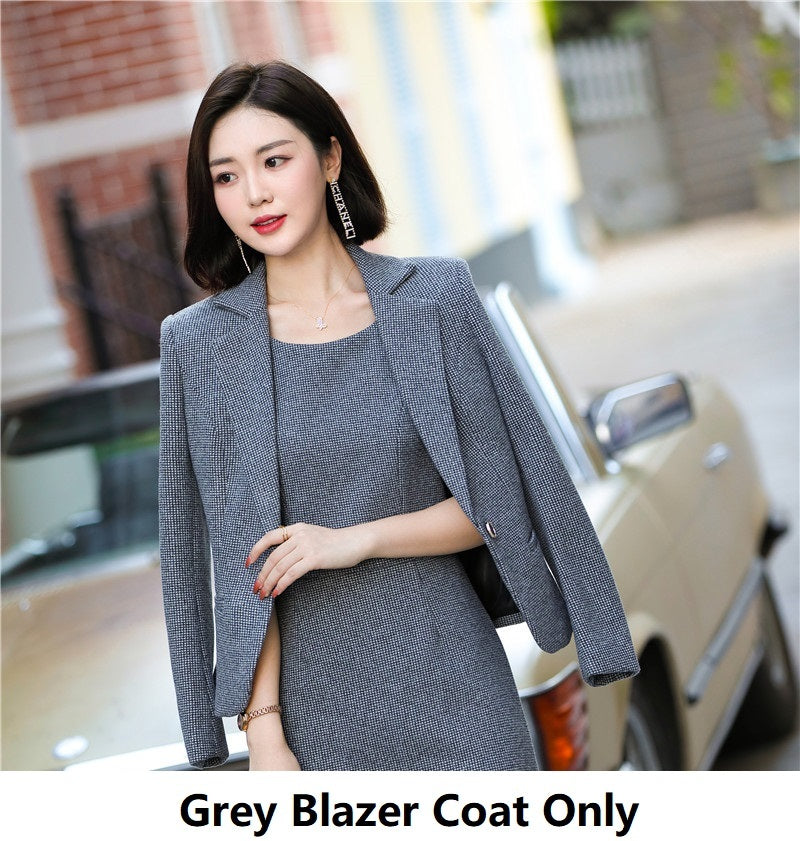 Temperament High Sense Business Long-sleeved Suit