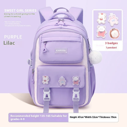 Children's Oxford Cloth Splash Proof Backpack