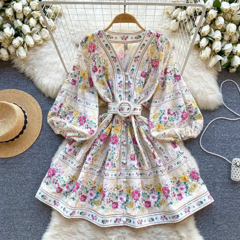 Loose Slimming And Short Temperament Dress