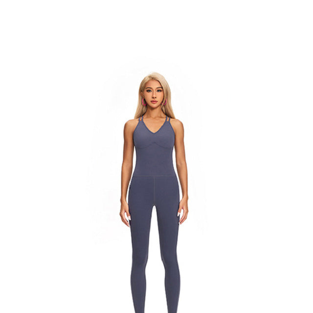 Fashion One-piece Yoga Suit Women