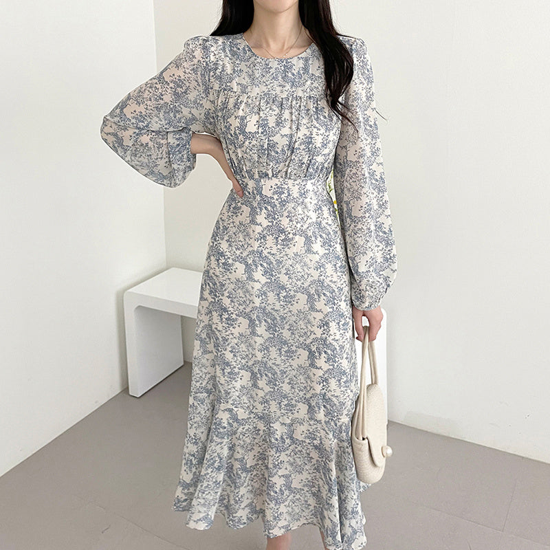 Waist-controlled Slimming Long Sleeve Dress Women