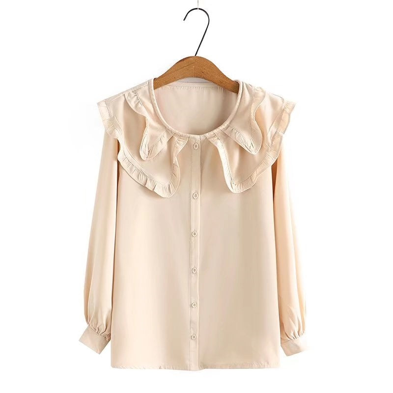 Loose Design Fashion Slim Top Bottoming Shirt