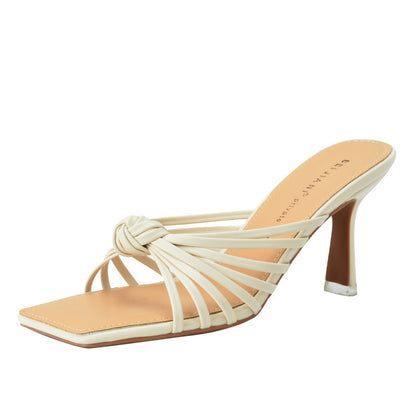 Sandalias retro de estilo francés para mujer