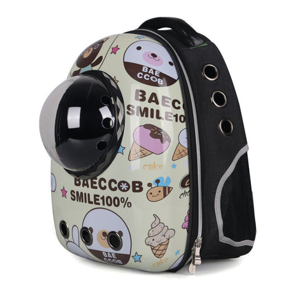 Nueva bolsa para mascotas Space, portátil y transpirable